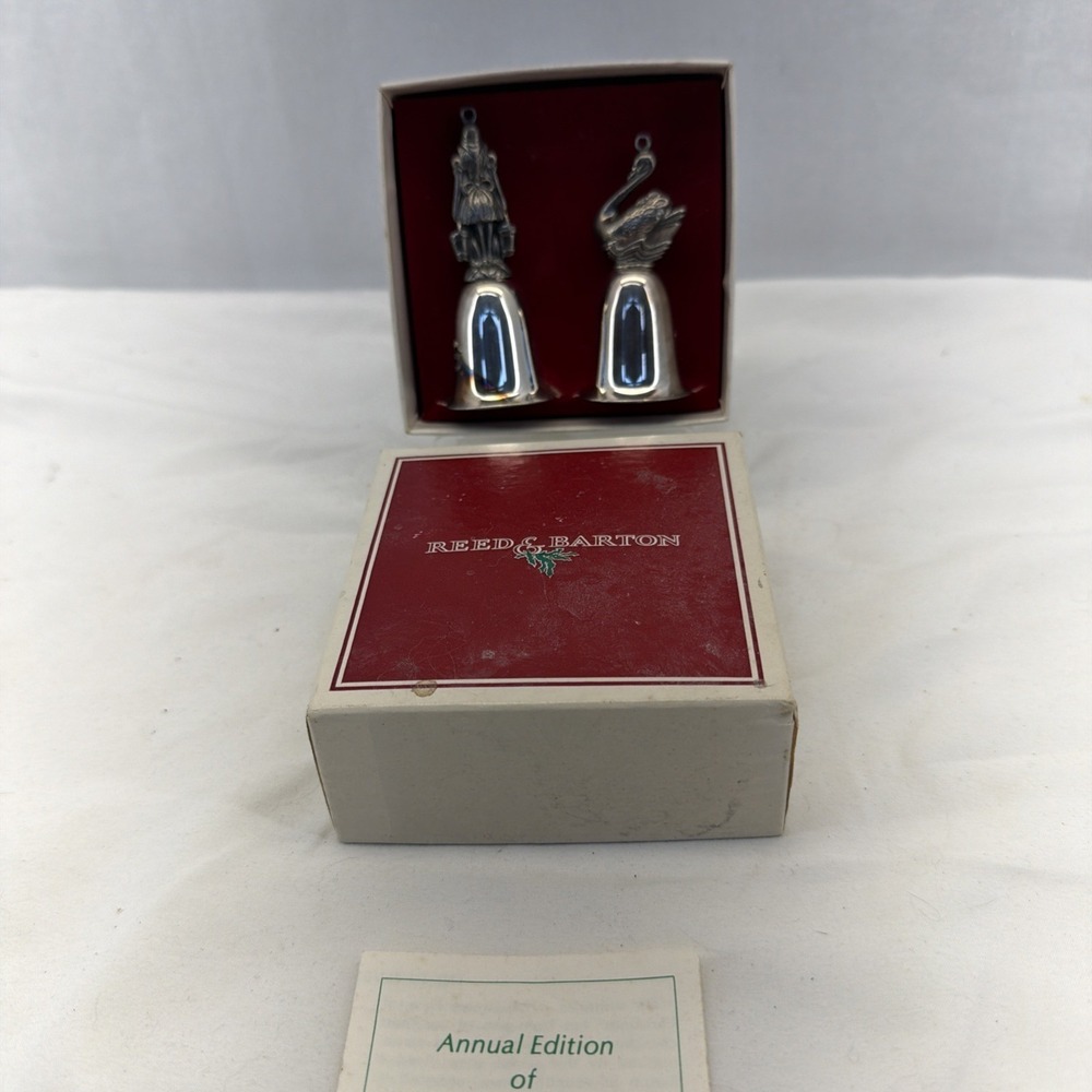 Reed & Barton 12 Days Of Christmas Ornament Bells